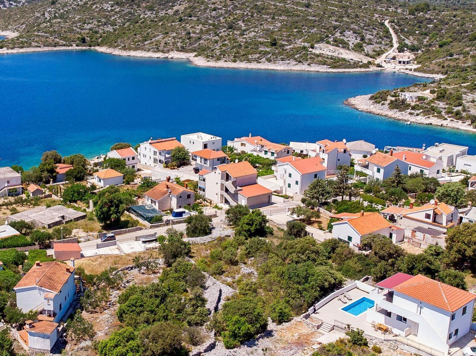 Villa Dupla Kanica Sevid Exterior foto